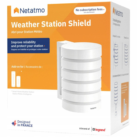 Netatmo Weather Station Shield Kryt meteorologickej stanice