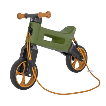 Detský krosový bicykel Super Sport  2v1 FUNNY WHEELS RIDER KHAKI