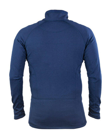 HeatX Heated Grid Fleece Mens M Blue + power banka