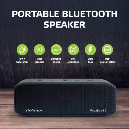 BLUETOOTH REPRODUKTOR RS-1030 VEGA BOY 30 PORTABLE