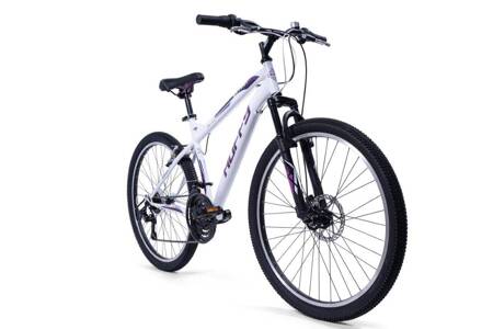 Dámsky bicykel Huffy Extent 26", Shimano TZ 31, biely lesk