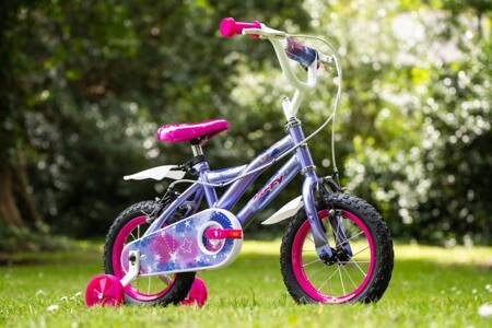 Detský bicykel Huffy So Sweet 12" fialovej farby