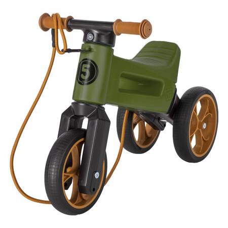 Detský krosový bicykel Super Sport  2v1 FUNNY WHEELS RIDER KHAKI