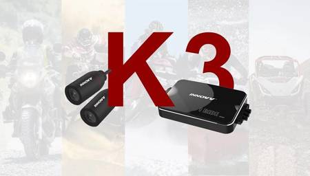 Moto videorekordér INNOVV K3 2 kamery