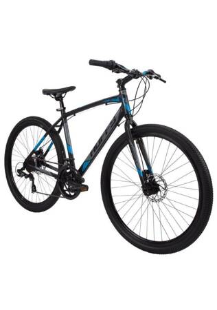 Pánsky bicykel Huffy Carom Gravel 27,5", Shimano TY-300, matná čierna